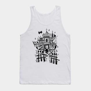 Haunted house Tank Top